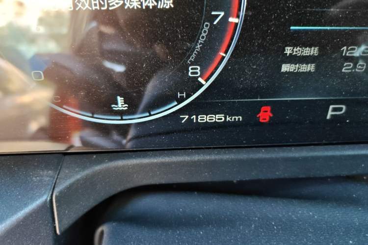 Used Tank 300 2021 Off-Road Edition 2.0T Conqueror Odometer Close Up