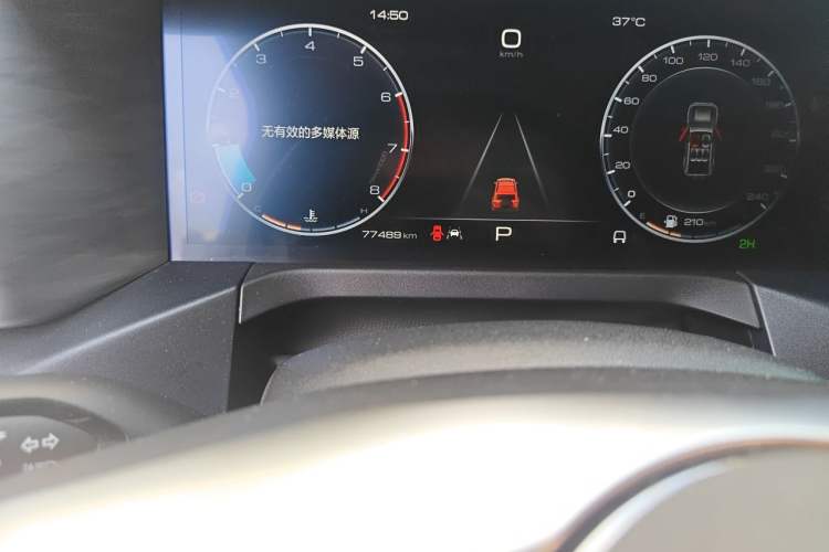 Used Tank 300 2021 Off-Road Edition 2.0T Conqueror Odometer Close Up