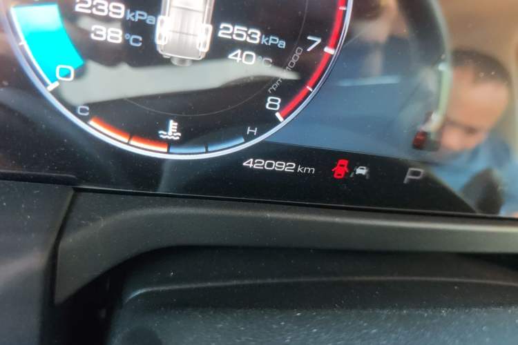 Used Tank 300 2021 Off-Road Edition 2.0T Conqueror Odometer Close Up