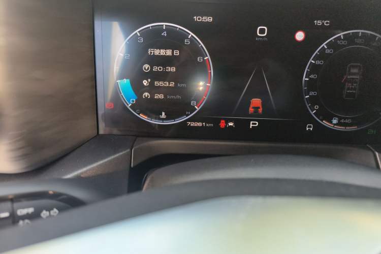 Used Tank 300 2021 Off-Road Edition 2.0T Conqueror Odometer Close Up