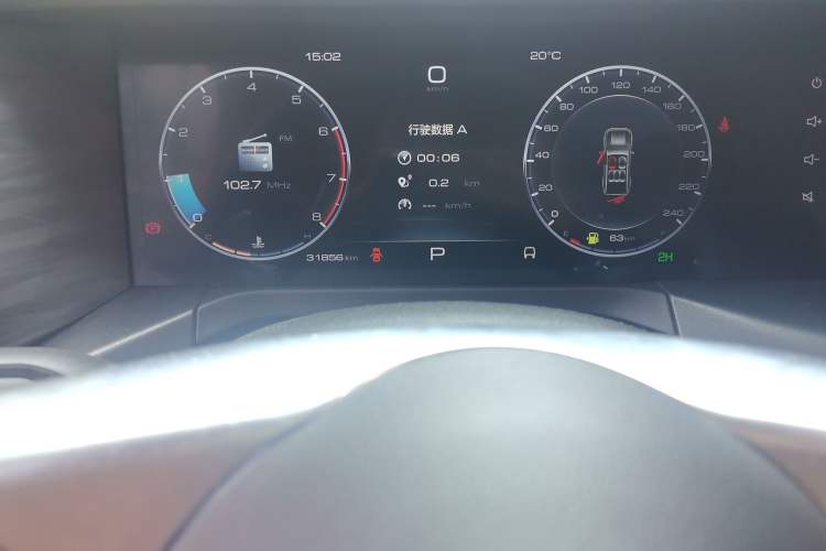 Used Tank 300 2021 Off-Road Edition 2.0T Conqueror Odometer Close Up
