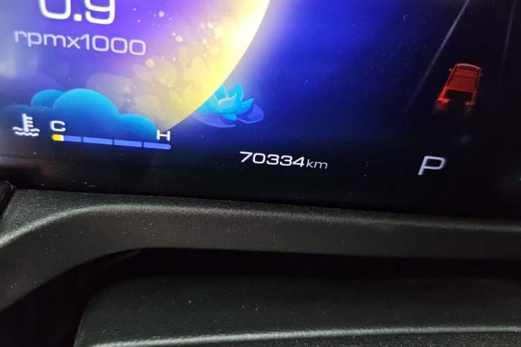 Used Tank 300 2021 Off-Road Edition 2.0T Conqueror Odometer Close Up