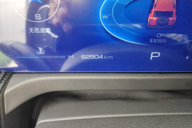 Used Tank 300 2021 City Edition 2.0T—Truly Stylish Odometer Close Up