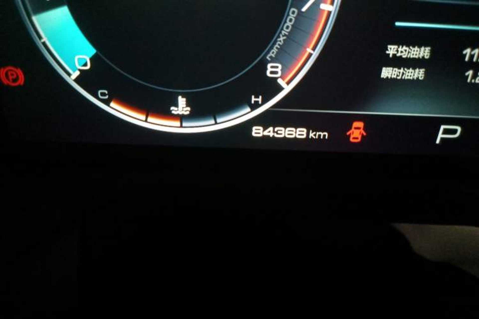 Used Tank 300 2021 Off-Road Edition 2.0T Conqueror Odometer Close Up