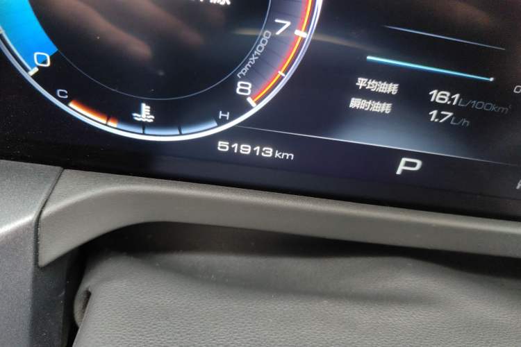 Used Tank 300 2021 City Edition 2.0T—Truly Stylish Odometer Close Up