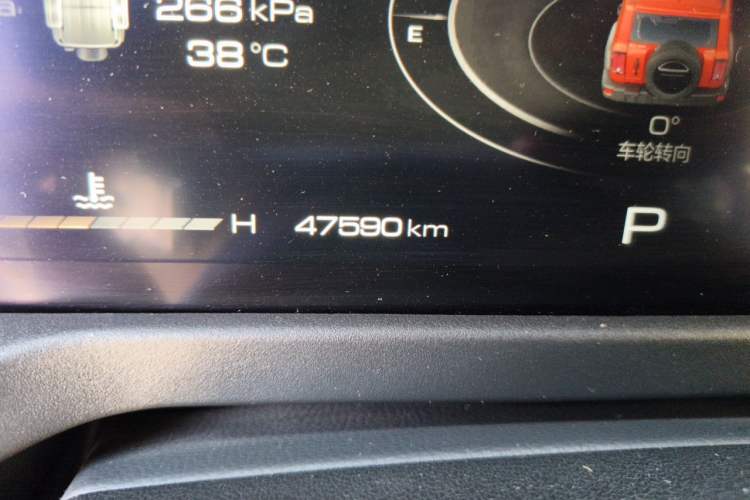 Used Tank 300 2021 Off-Road Edition 2.0T Conqueror Odometer Close Up