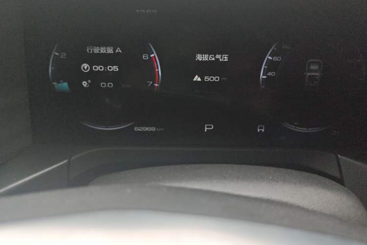 Used Tank 300 2021 Off-Road Edition 2.0T Challenger Odometer Close Up