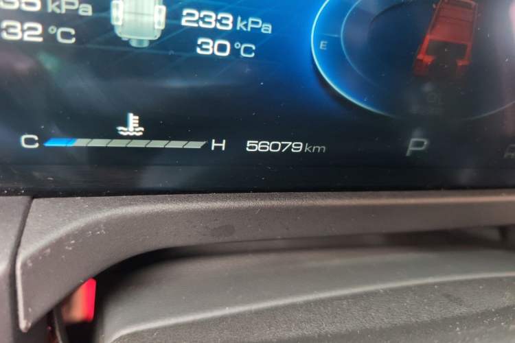 Used Tank 300 2021 Off-Road Edition 2.0T Conqueror Odometer Close Up