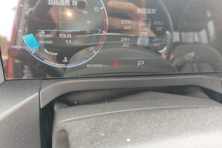 Used Tank 300 2021 Off-Road Edition 2.0T Conqueror Odometer Close Up