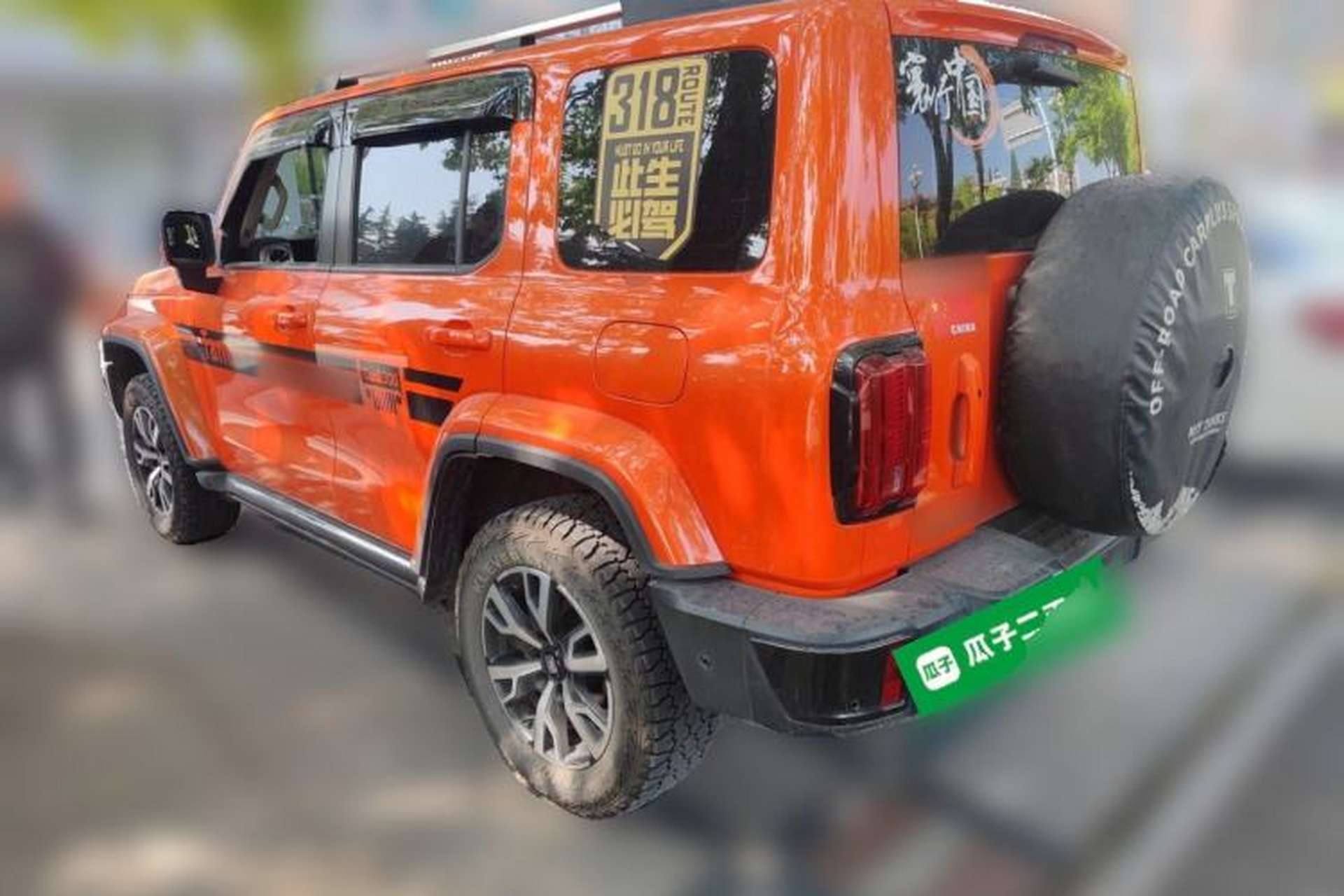 Used Tank 300 2021 City Edition 2.0T—Truly Stylish Rear Left 45 Deg