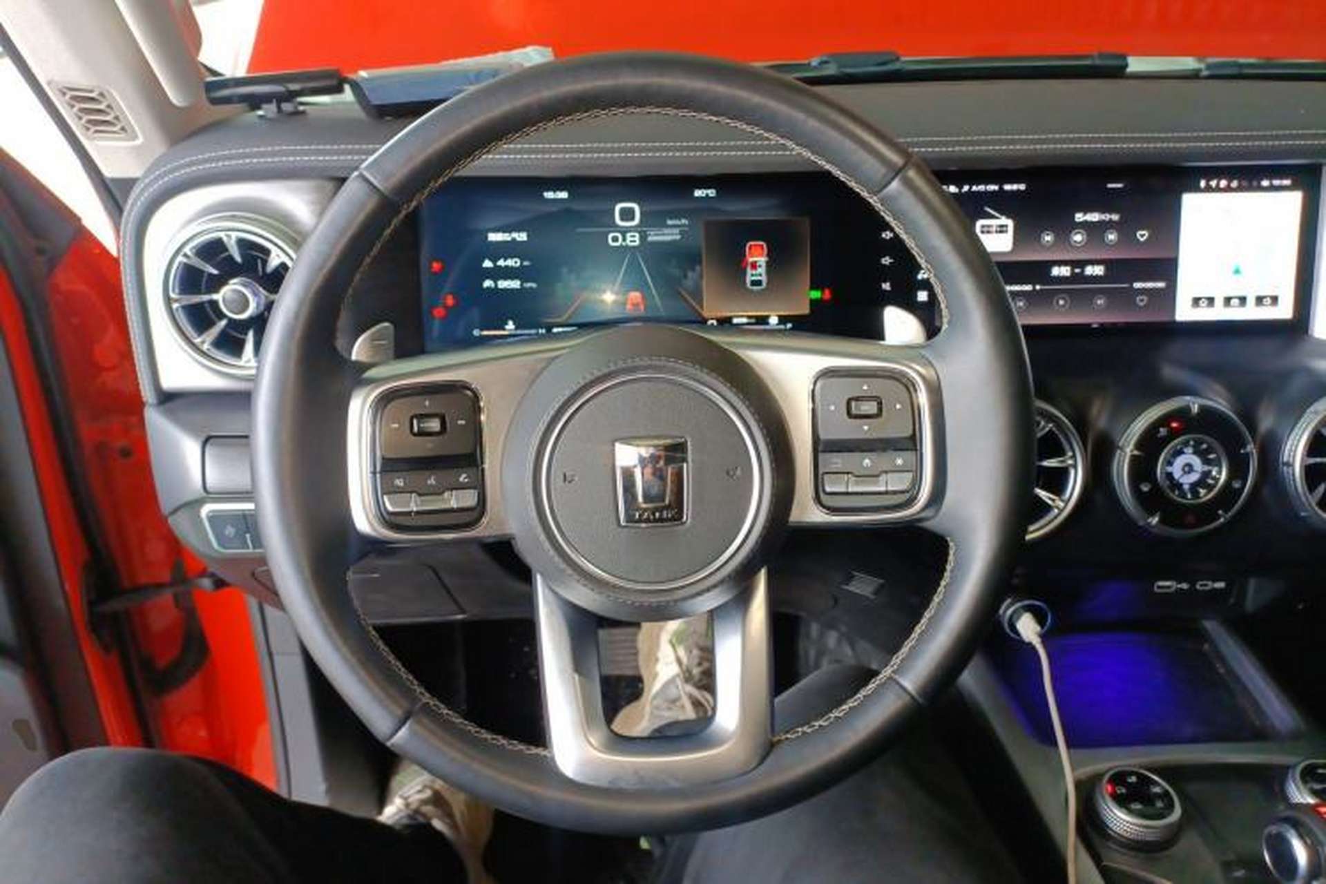 Used Tank 300 2021 Off-Road Edition 2.0T Conqueror Steering Wheel