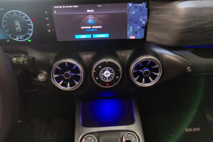 Used Tank 300 2021 Off-Road Edition 2.0T Challenger Audio And AC Panel