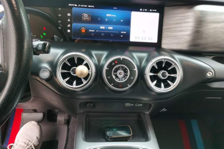 Used Tank 300 2021 City Edition 2.0T—Truly Stylish Audio And AC Panel