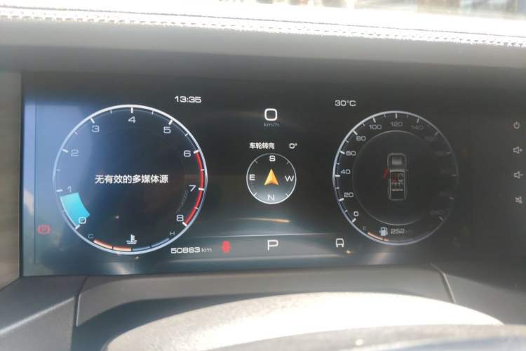 Used Tank 300 2021 City Edition 2.0T—Truly Stylish Instrument Cluster