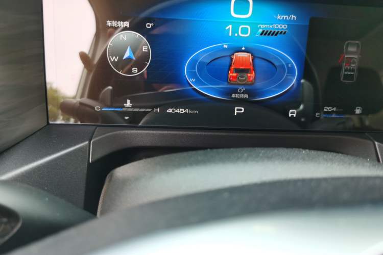 Used Tank 300 2021 City Edition 2.0T—Truly Stylish Odometer Close Up