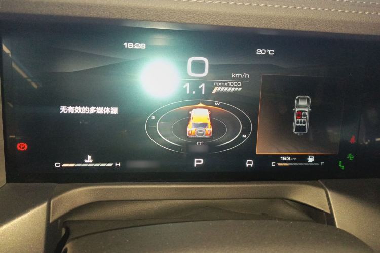 Used Tank 300 2021 City Edition 2.0T—Truly Stylish Instrument Cluster