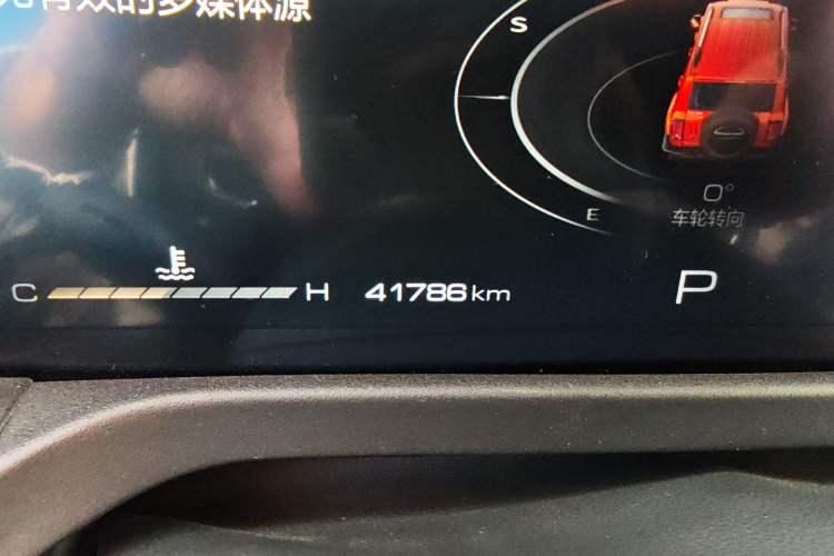 Used Tank 300 2021 City Edition 2.0T—Truly Stylish Odometer Close Up
