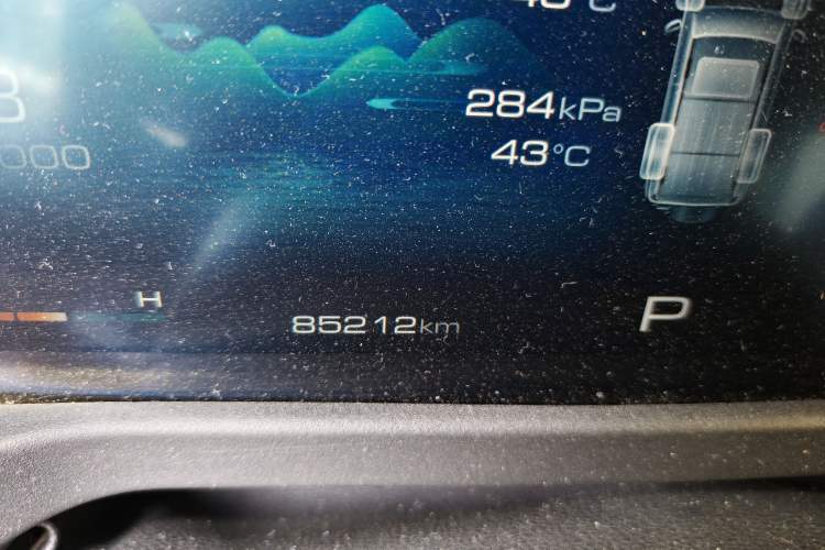 Used Tank 300 2021 Off-Road Edition 2.0T Conqueror Odometer Close Up