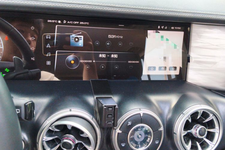 Used Tank 300 2021 City Edition 2.0T—Truly Stylish Audio And AC Panel