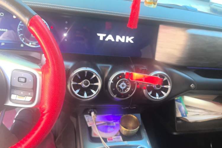Used Tank 300 2021 Off-Road Edition 2.0T Conqueror Audio And AC Panel