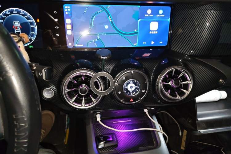 Used Tank 300 2021 Off-Road Edition 2.0T Conqueror Audio And AC Panel