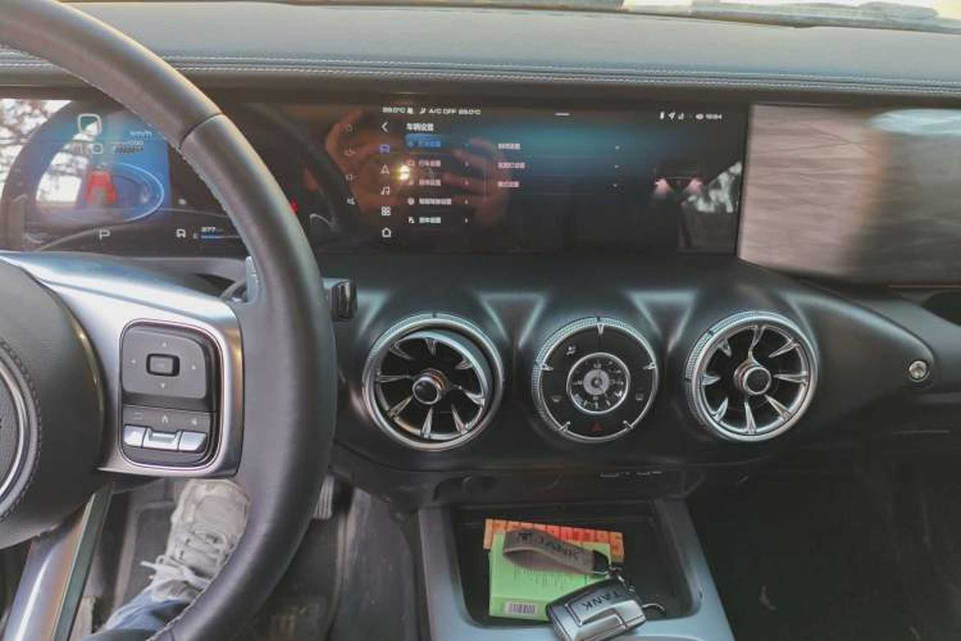 Used Tank 300 2021 City Edition 2.0T—Truly Stylish Audio And AC Panel