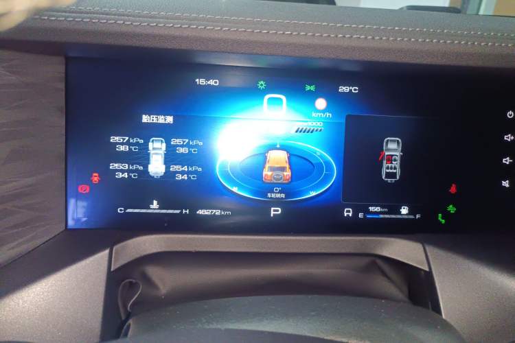 Used Tank 300 2021 City Edition 2.0T—Truly Stylish Instrument Cluster