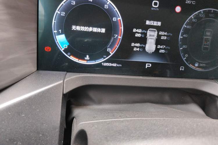 Used Tank 300 2021 City Edition 2.0T—Truly Stylish Odometer Close Up