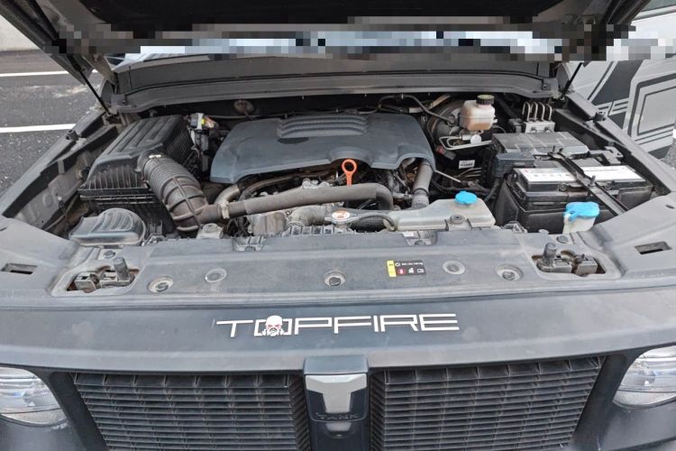 Used Tank 300 2021 2.0T Wind & Forest Iron Rider Engine Bay