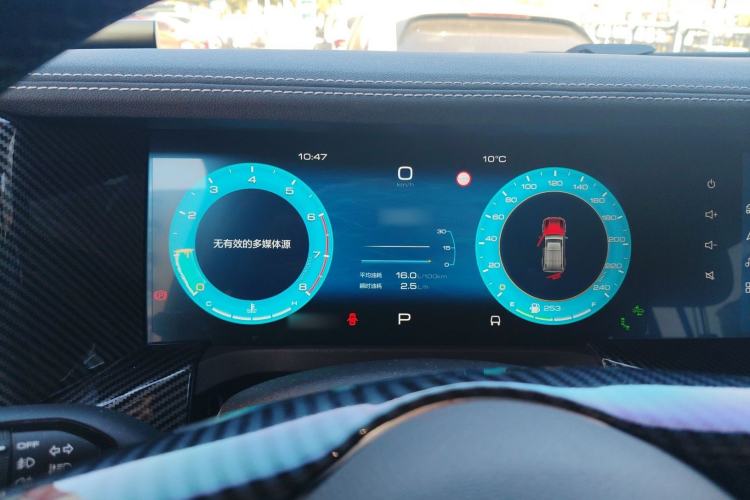 Used Tank 300 2021 City Edition 2.0T—Truly Stylish Instrument Cluster