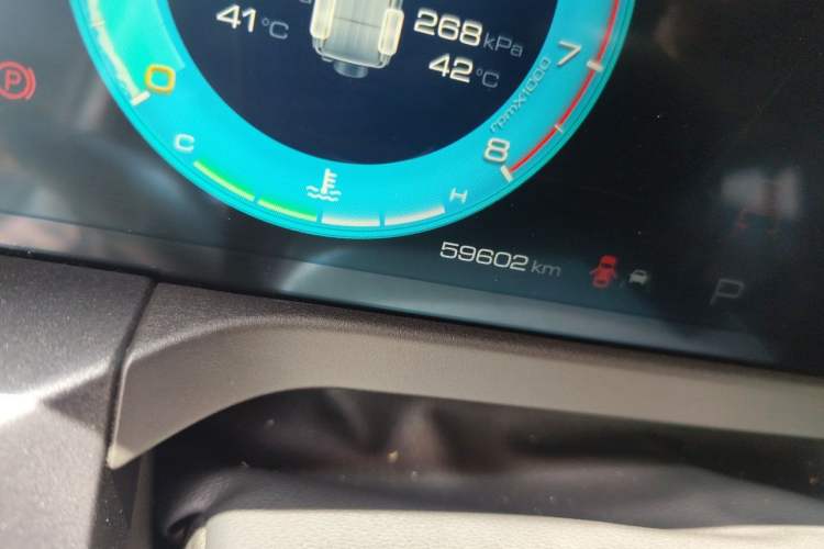 Used Tank 300 2021 Off-Road Edition 2.0T Conqueror Odometer Close Up
