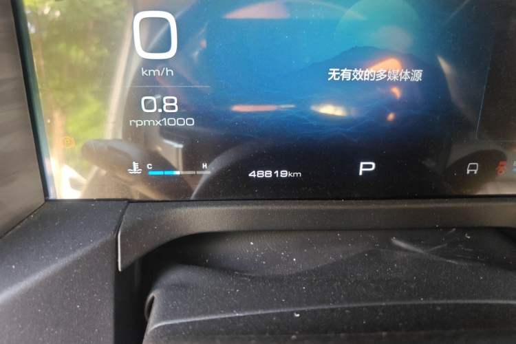 Used Tank 300 2021 Off-Road Edition 2.0T Conqueror Odometer Close Up