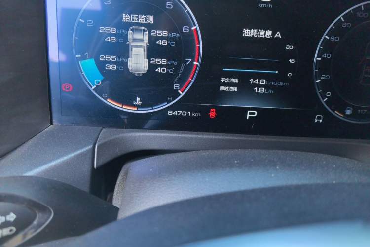 Used Tank 300 2021 City Edition 2.0T—Truly Stylish Odometer Close Up