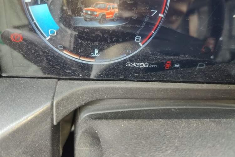 Used Tank 300 2021 Off-Road Edition 2.0T Conqueror Odometer Close Up