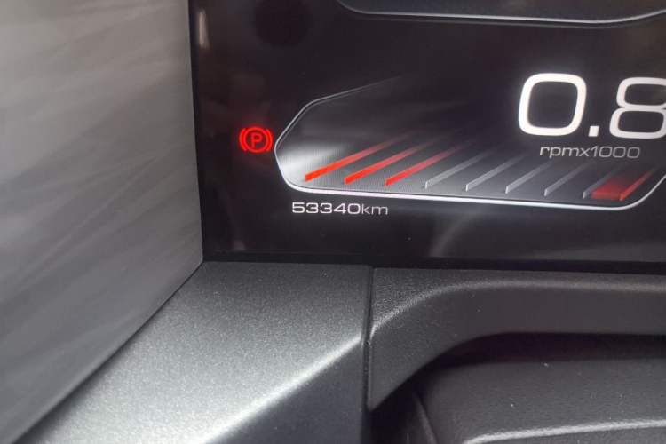 Used Tank 300 2021 Off-Road Edition 2.0T Conqueror Odometer Close Up