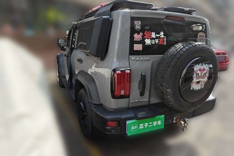 Used Tank 300 2021 Off-Road Edition 2.0T Conqueror Rear Left 45 Deg