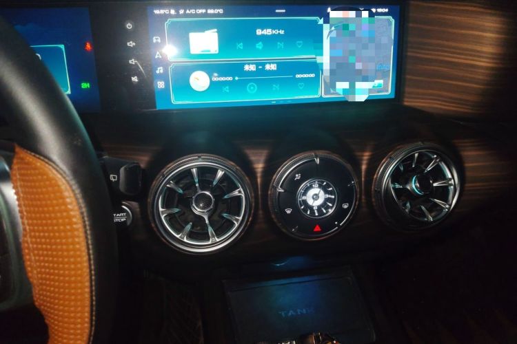 Used Tank 300 2021 Off-Road Edition 2.0T Challenger Audio And AC Panel