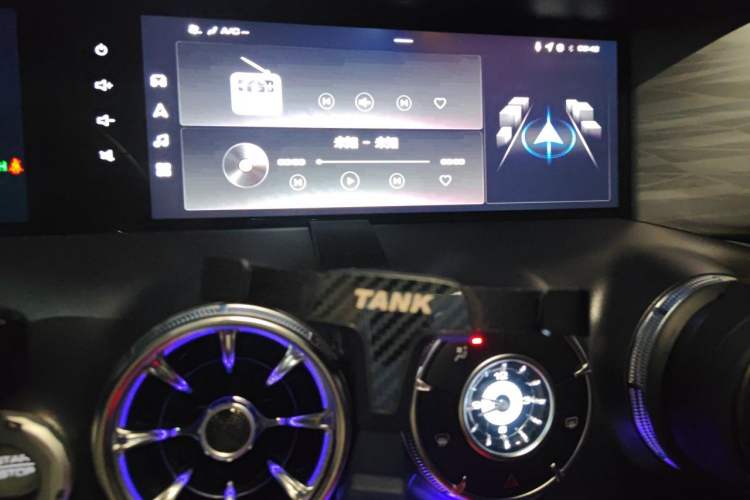 Used Tank 300 2021 Off-Road Edition 2.0T Conqueror Audio And AC Panel