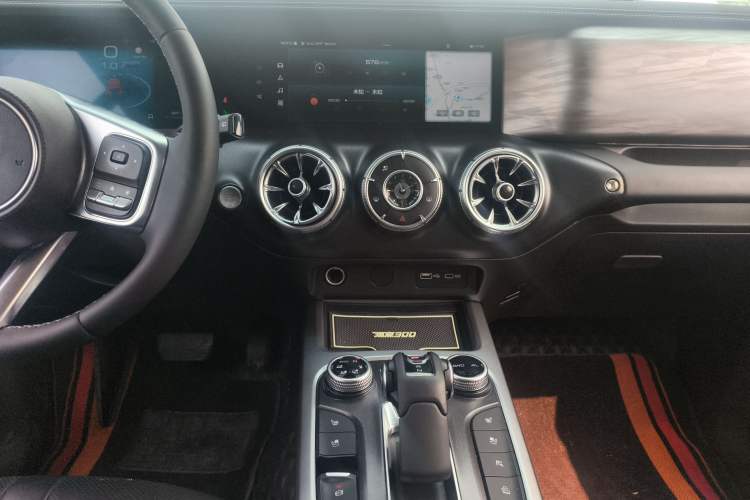 Used Tank 300 2021 City Edition 2.0T—Truly Stylish Audio And AC Panel