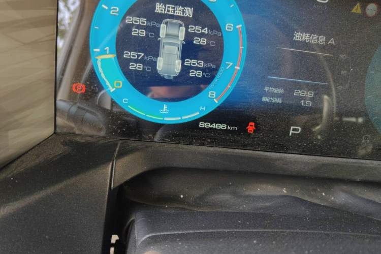 Used Tank 300 2021 Off-Road Edition 2.0T Conqueror Odometer Close Up