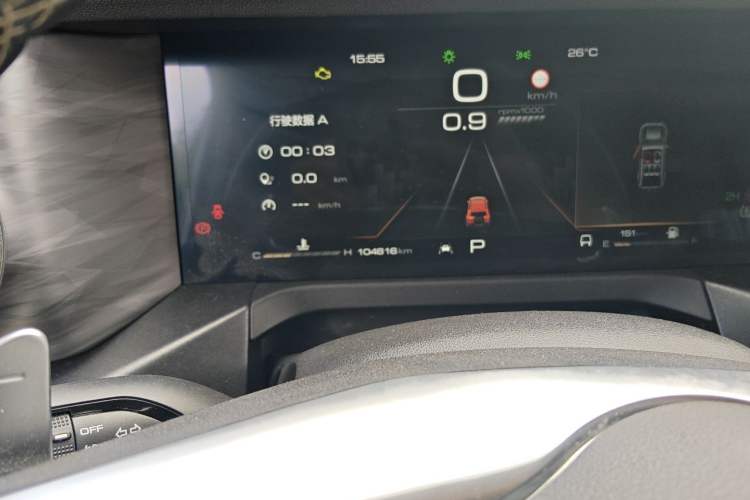 Used Tank 300 2021 Off-Road Edition 2.0T Challenger Odometer Close Up