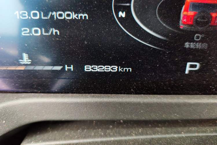 Used Tank 300 2021 Off-Road Edition 2.0T Conqueror Odometer Close Up