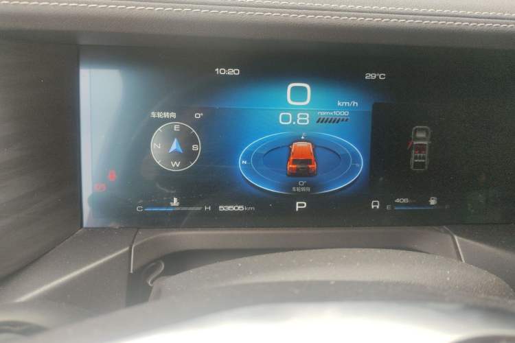 Used Tank 300 2021 City Edition 2.0T—Truly Stylish Instrument Cluster