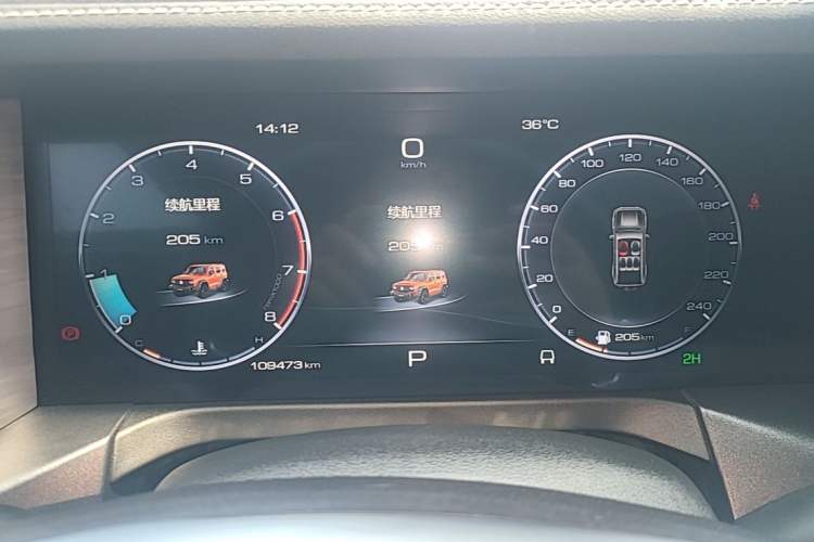 Used Tank 300 2021 Off-Road Edition 2.0T Conqueror Instrument Cluster
