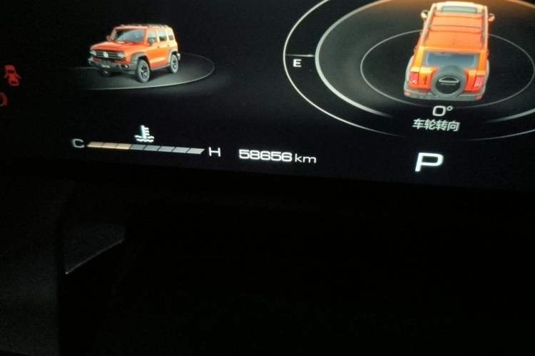 Used Tank 300 2021 Off-Road Edition 2.0T Challenger Odometer Close Up
