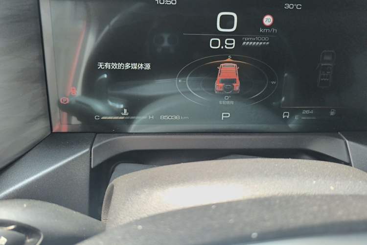 Used Tank 300 2021 Off-Road Edition 2.0T Conqueror Odometer Close Up