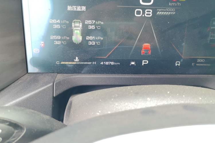 Used Tank 300 2021 Off-Road Edition 2.0T Challenger Odometer Close Up