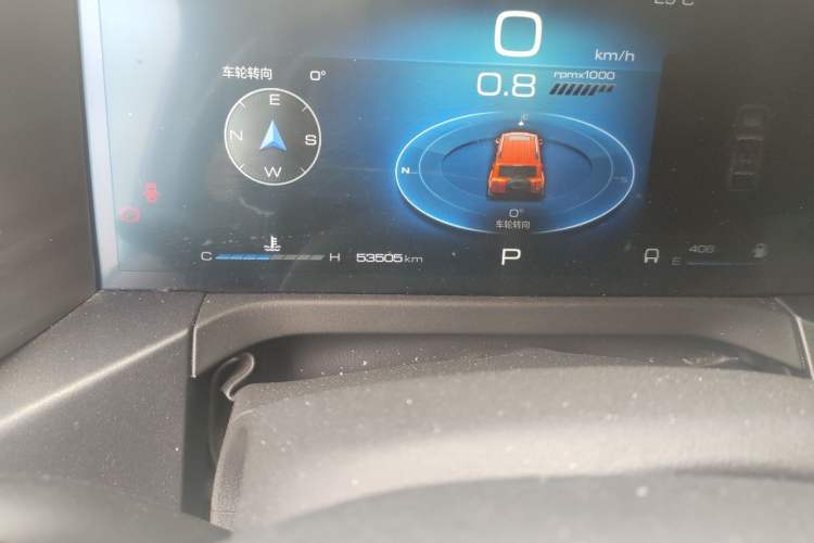 Used Tank 300 2021 City Edition 2.0T—Truly Stylish Odometer Close Up