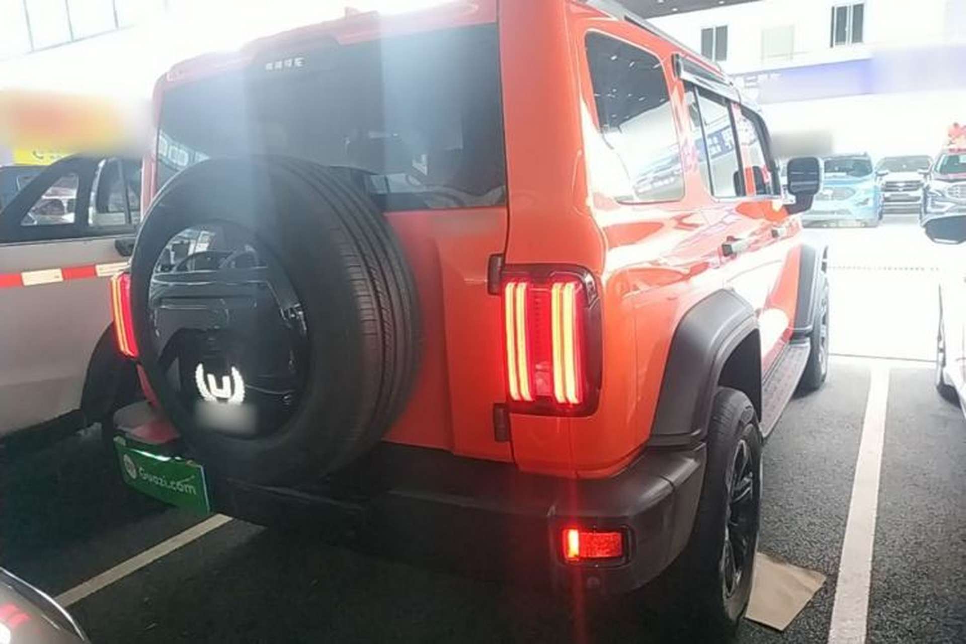Used Tank 300 2021 Off-Road Edition 2.0T Conqueror Rear Right 45 Deg