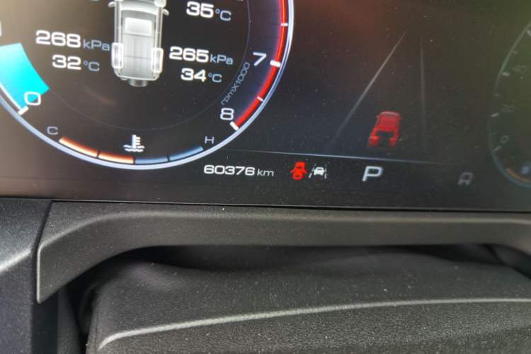 Used Tank 300 2022 2.0T Tank Ranger Odometer Close Up